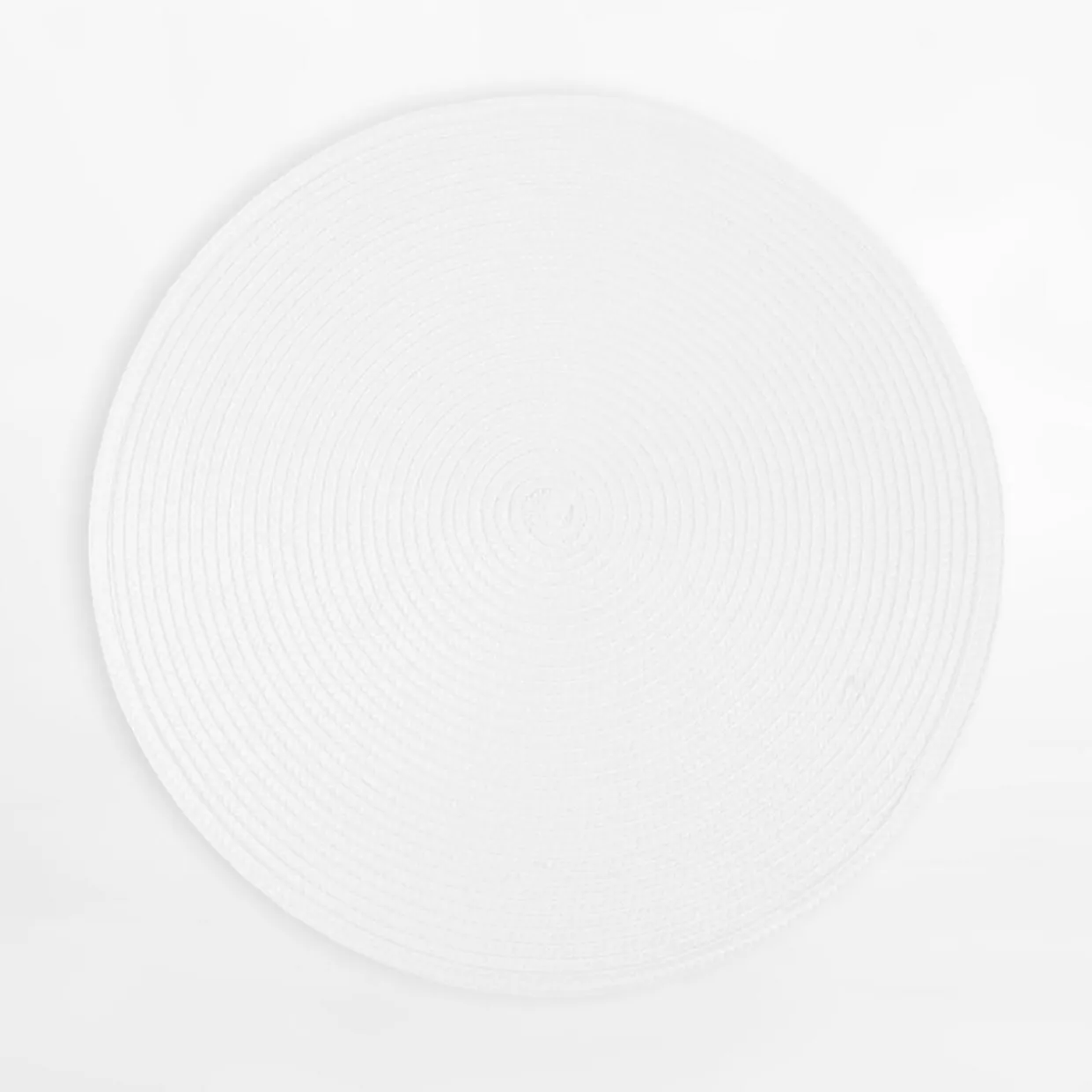 Komplet 2 podkładek białe 38 cm