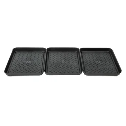 Komplet 3 podstawek, ociekaczy na buty 27x35 cm