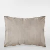 Komplet 2 poszewek adamaszek taupe PURE 70x80 cm