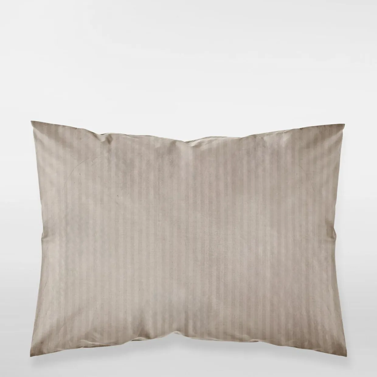 Komplet 2 poszewek adamaszek taupe PURE 70x80 cm