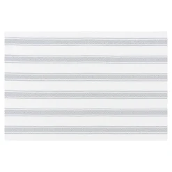 Komplet 3 ręczników kuchennych z bawełny szare 40x60 cm