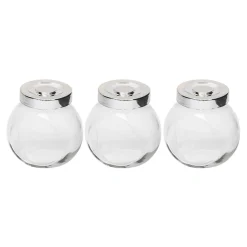 Komplet 3 słoiczków szklanych na przyprawy 200 ml