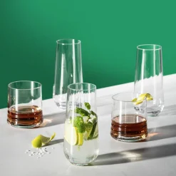 Komplet 4 szklanek do drinków SHAKE N°5 GIN & TONIC 380 ml