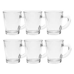 Komplet 6 szklanek do espresso 70 ml