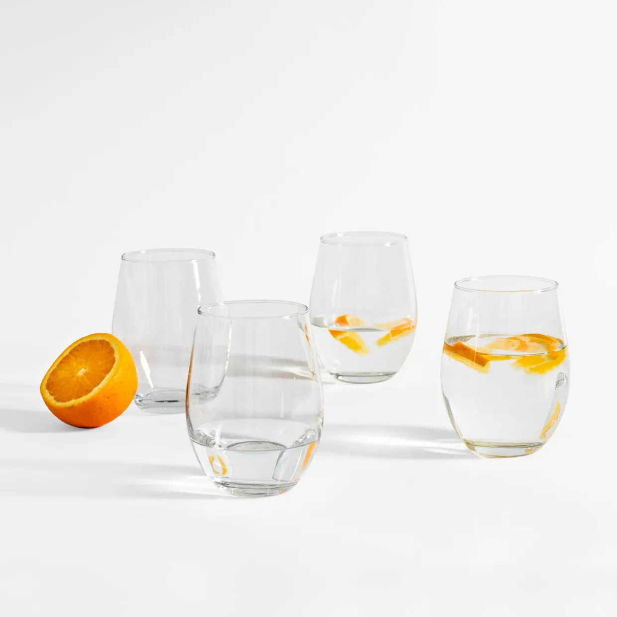 Komplet 4 szklanek do napojów SOFIA 580 ml