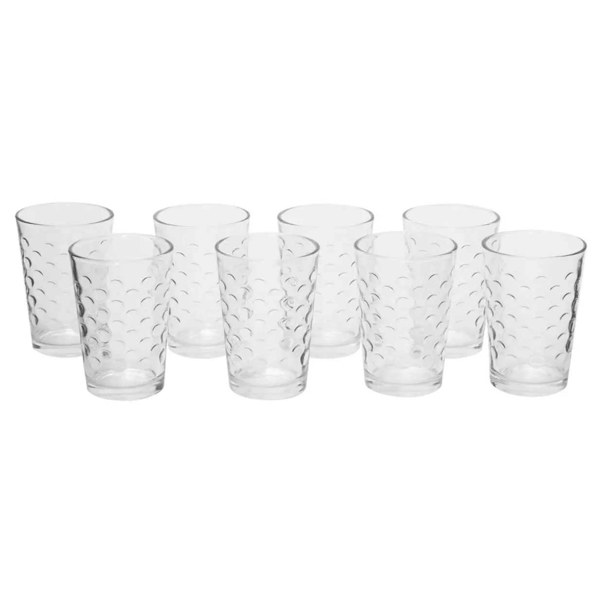 Komplet 8 szklanek do napojów 200 ml