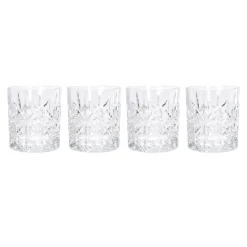 Komplet 4 szklanek do whisky 230 ml