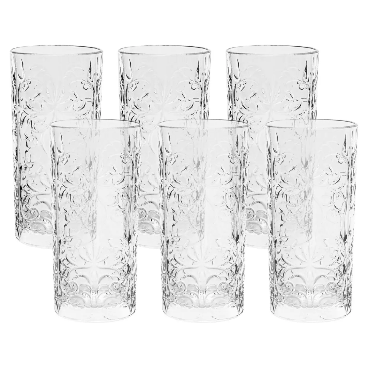 Komplet 6 szklanek RCR TATTOO 370 ml