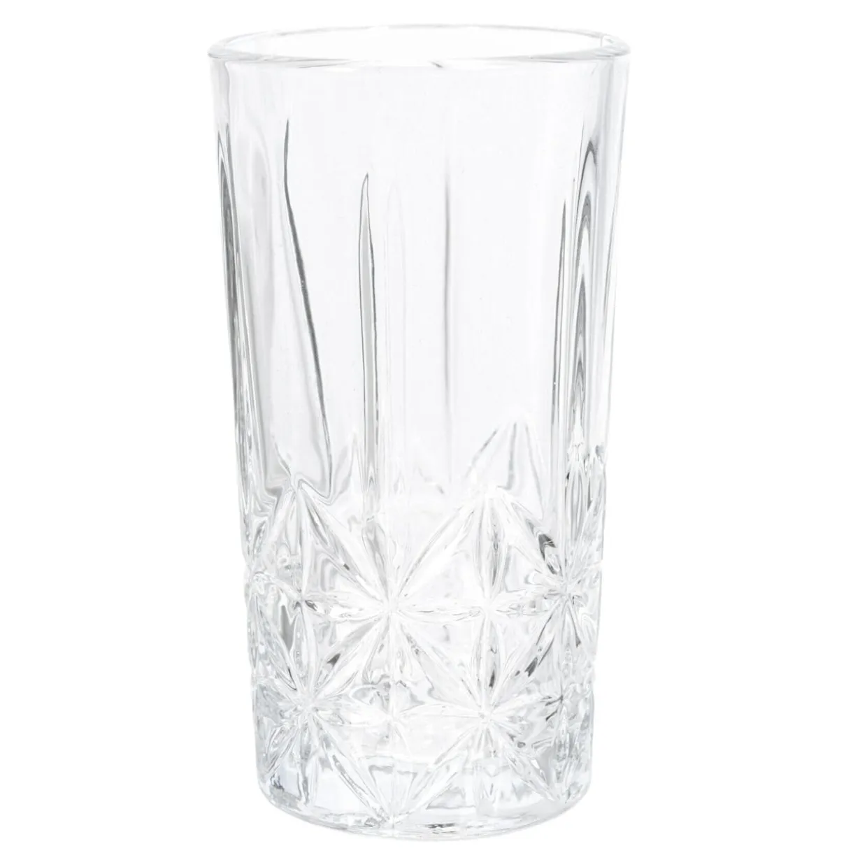 Komplet 4 szklanek wysokich do napojów 260 ml