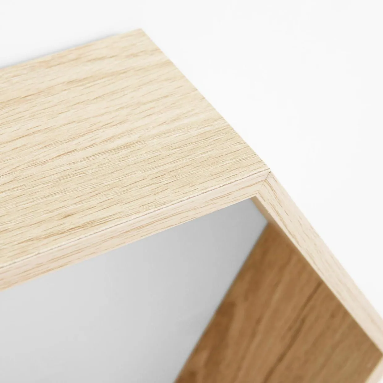 Komplet 3 szt. półek ściennych geometrycznych