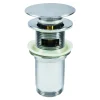 Korek do umywalki bidetu uniwersalny CLICK-CLACK chrom NHC 010U