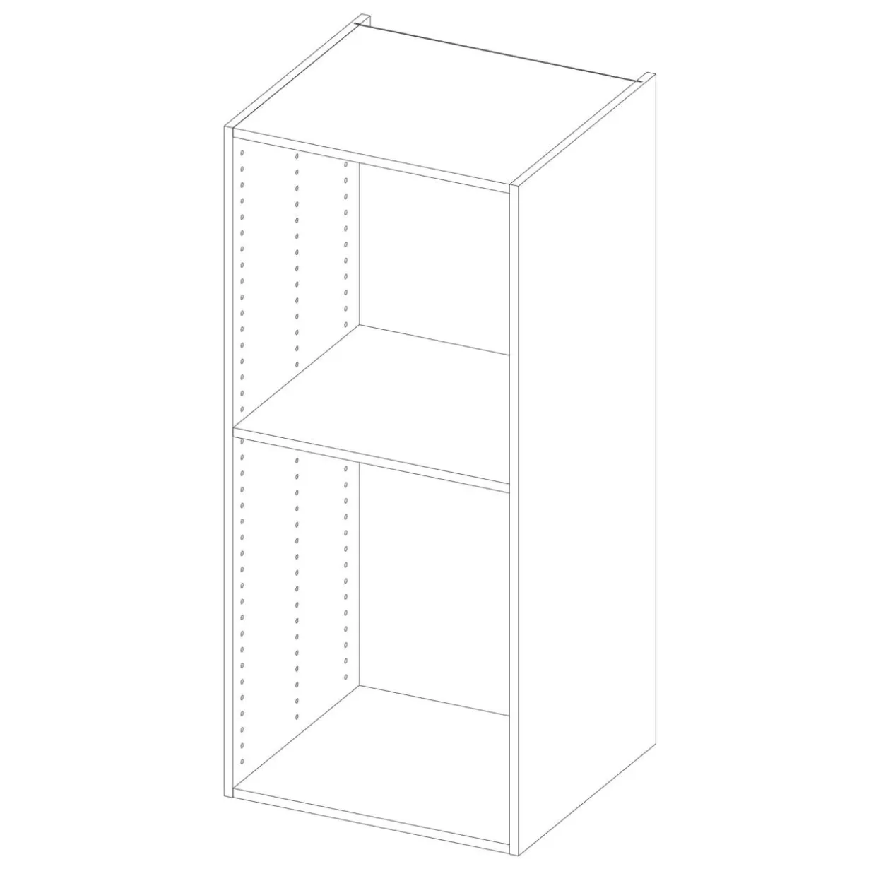Korpus nablatowy QUBIK 60x133,8 grafit typ 2