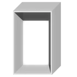 Korpus nadstawny QUBIK 60x98,5 biały