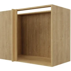 Korpus stojący narożny QUBIK 100x77 dębowy