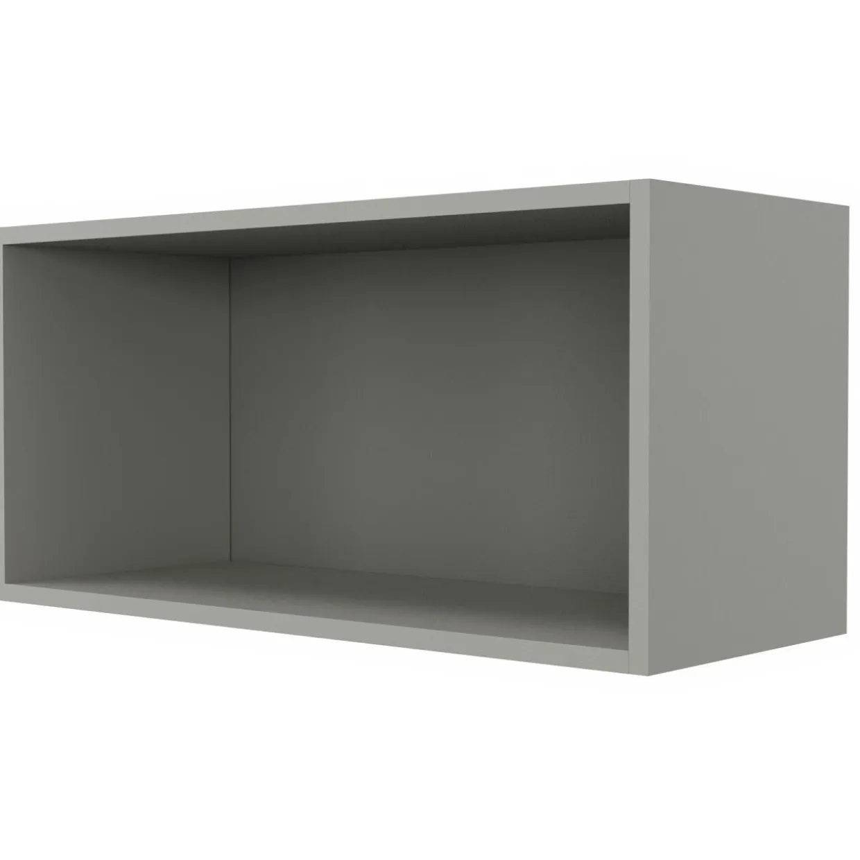 Korpus wiszący klapa QUBIK 80x38,5 grafitowy