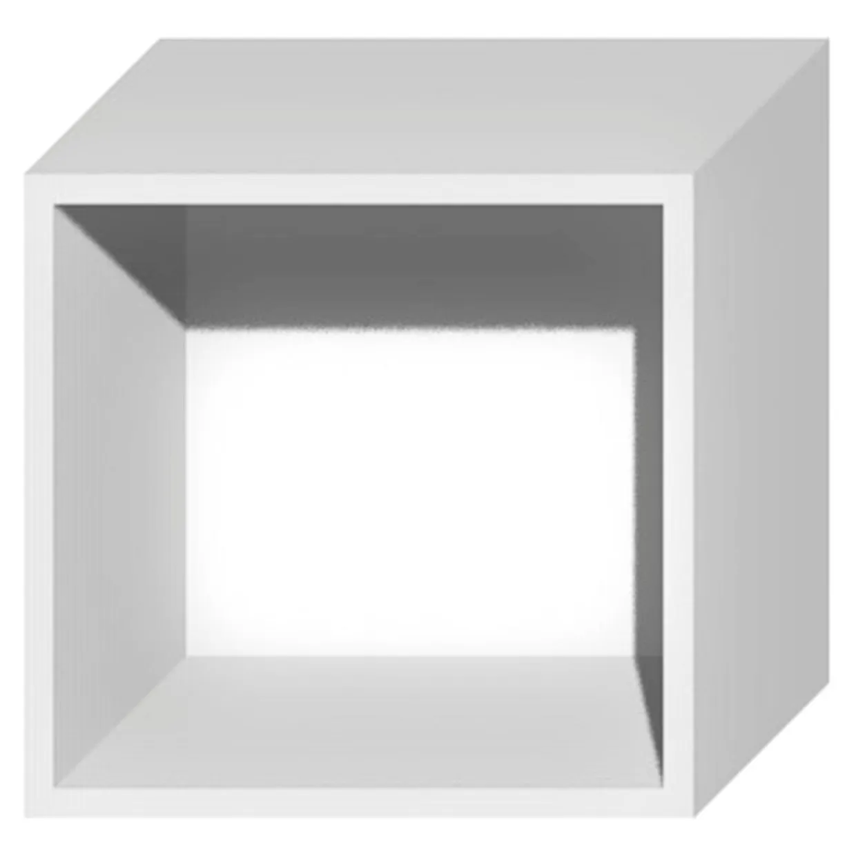 Korpus wiszący klapowy QUBIK 40x38,5 biały