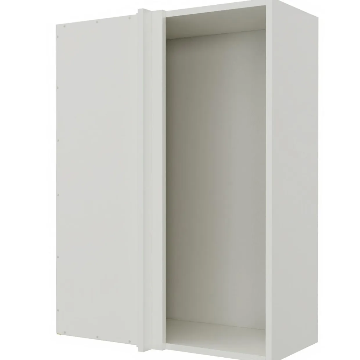 Korpus wiszący narożny QUBIK 75x98,5 biały
