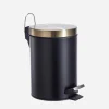 Kosz na śmieci czarny 2,5 L