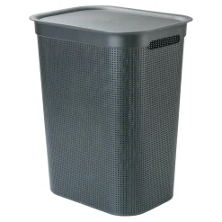 Kosz na pranie antracytowy BRISEN 50 l