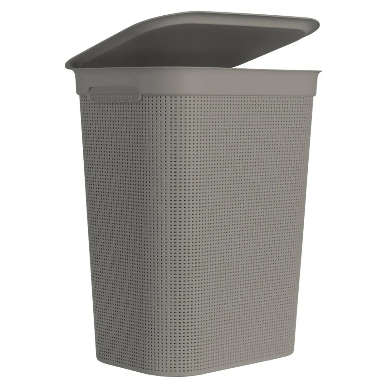 Kosz na pranie szarobrązowy BRISEN 50 l