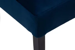 Krzesło granatowe z kołatką VERMONT