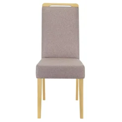 Krzesło tapicerowane różowe URSIN