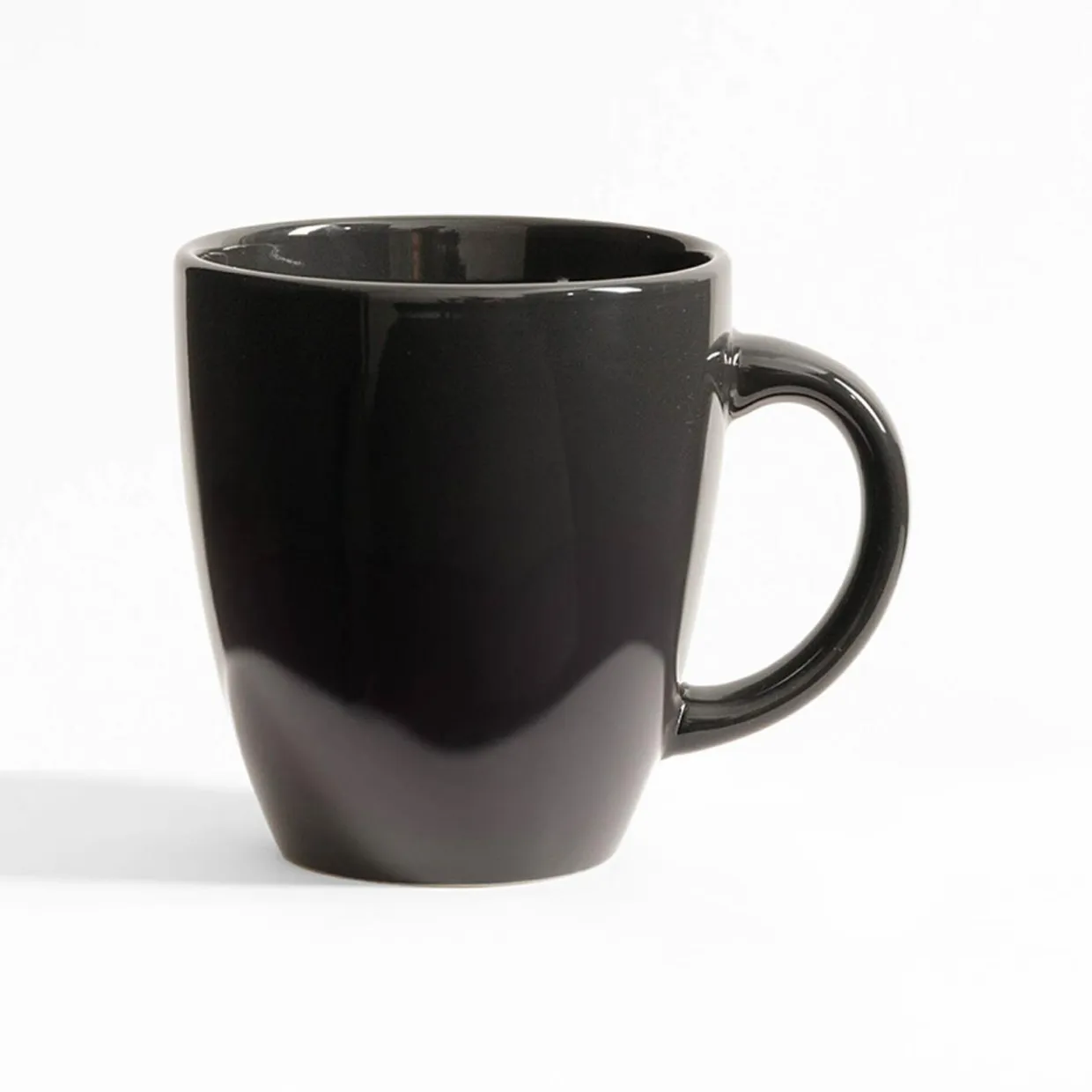 Kubek ceramiczny ciemnoszary 310 ml
