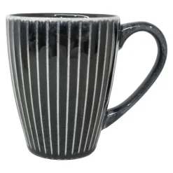 Kubek ceramiczny ciemnoszary RALPH 345 ml