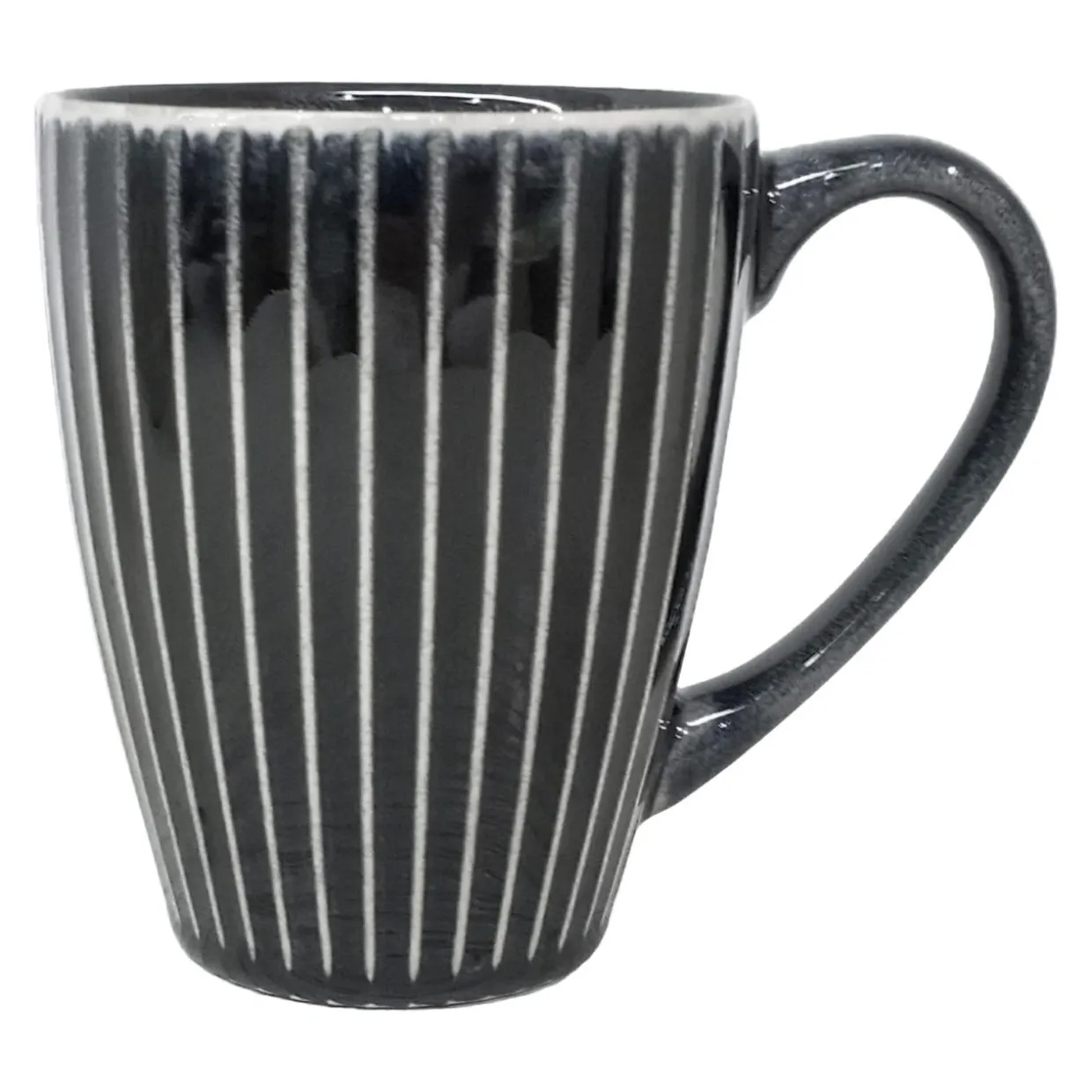 Kubek ceramiczny ciemnoszary RALPH 345 ml
