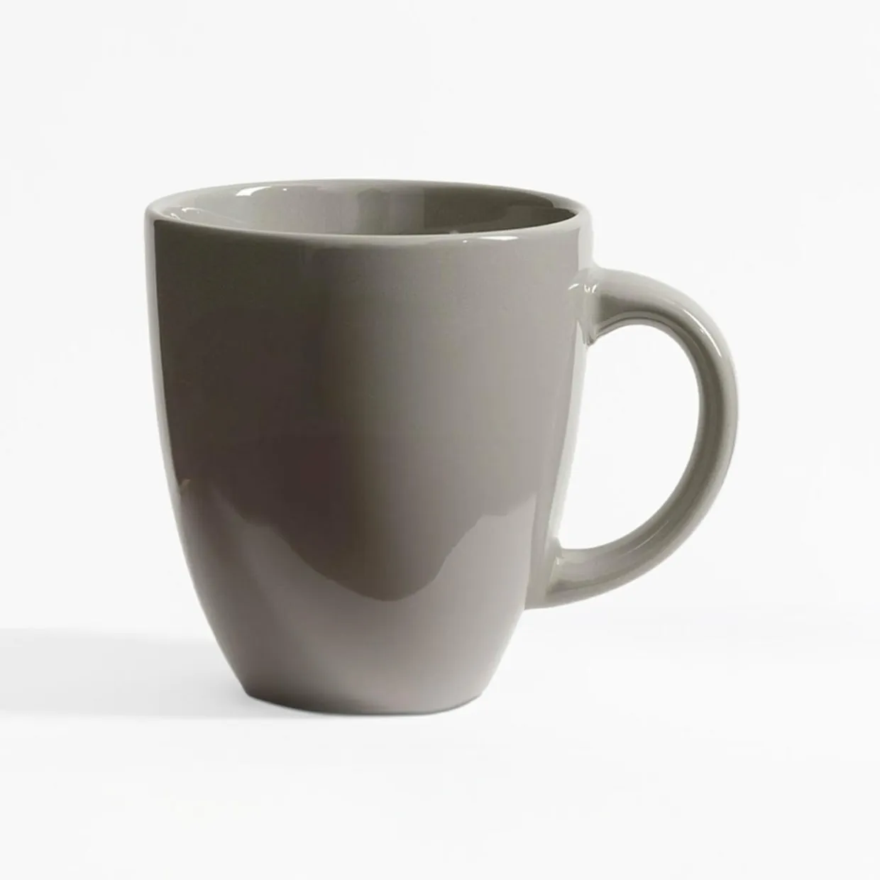 Kubek ceramiczny jasnoszary 310 ml