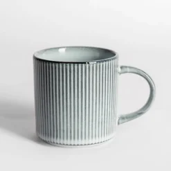 Kubek ceramiczny szary STRIO 330 ml