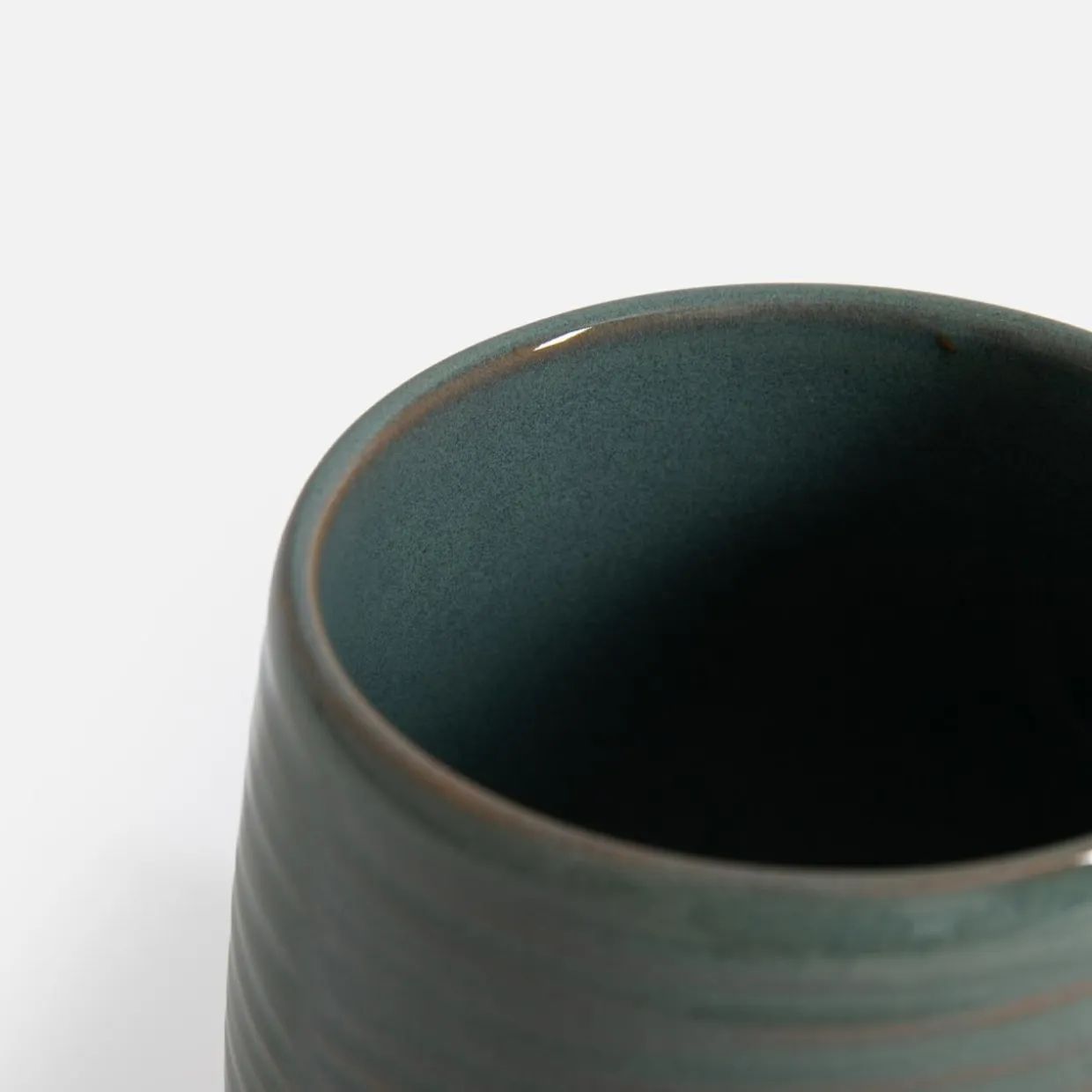 Kubek ceramiczny zielony 470 ml