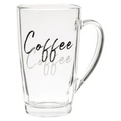 Kubek do kawy szklany ALEX COFFEE 400 ml