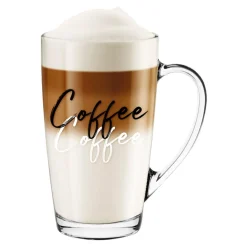 Kubek do kawy szklany ALEX COFFEE 400 ml