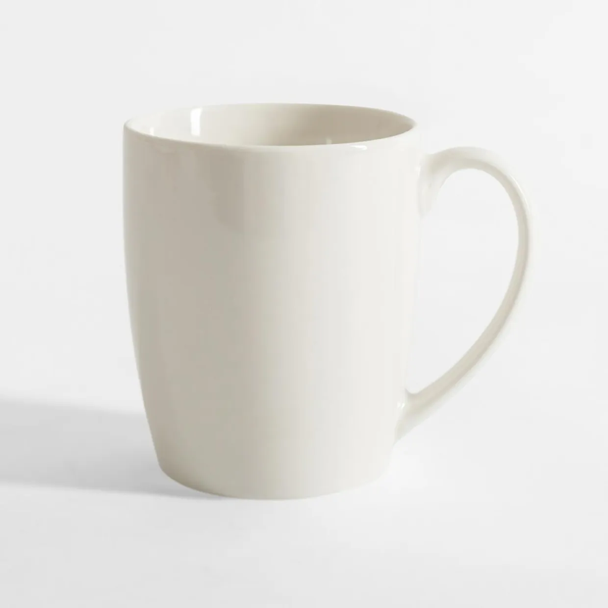 Kubek porcelanowy biały 340 ml
