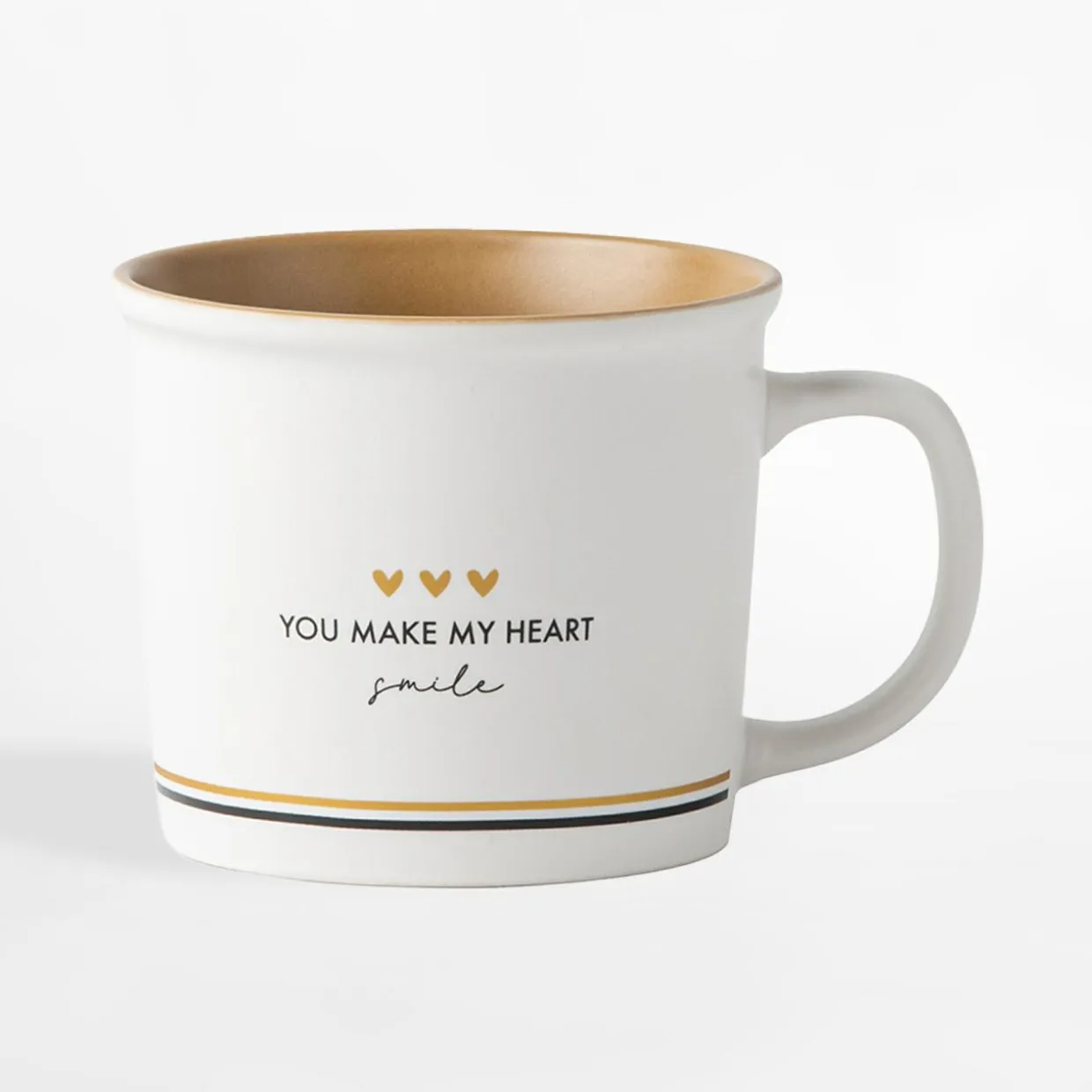 Kubek porcelanowy biały 370 ml