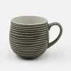 Kubek porcelanowy jasnoszary 460 ml