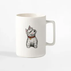 Kubek porcelanowy PIES 400 ml