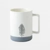 Kubek porcelanowy z leśnym motywem 400 ml