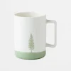Kubek porcelanowy z motywem drzewa 400 ml