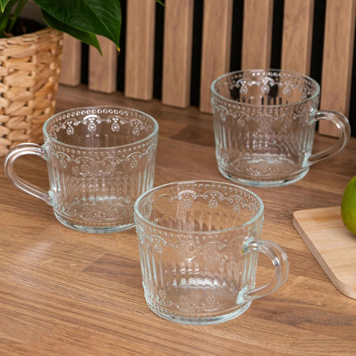 Kubek szklany KAREN 450 ml