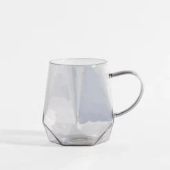 Kubek szklany szary 260 ml