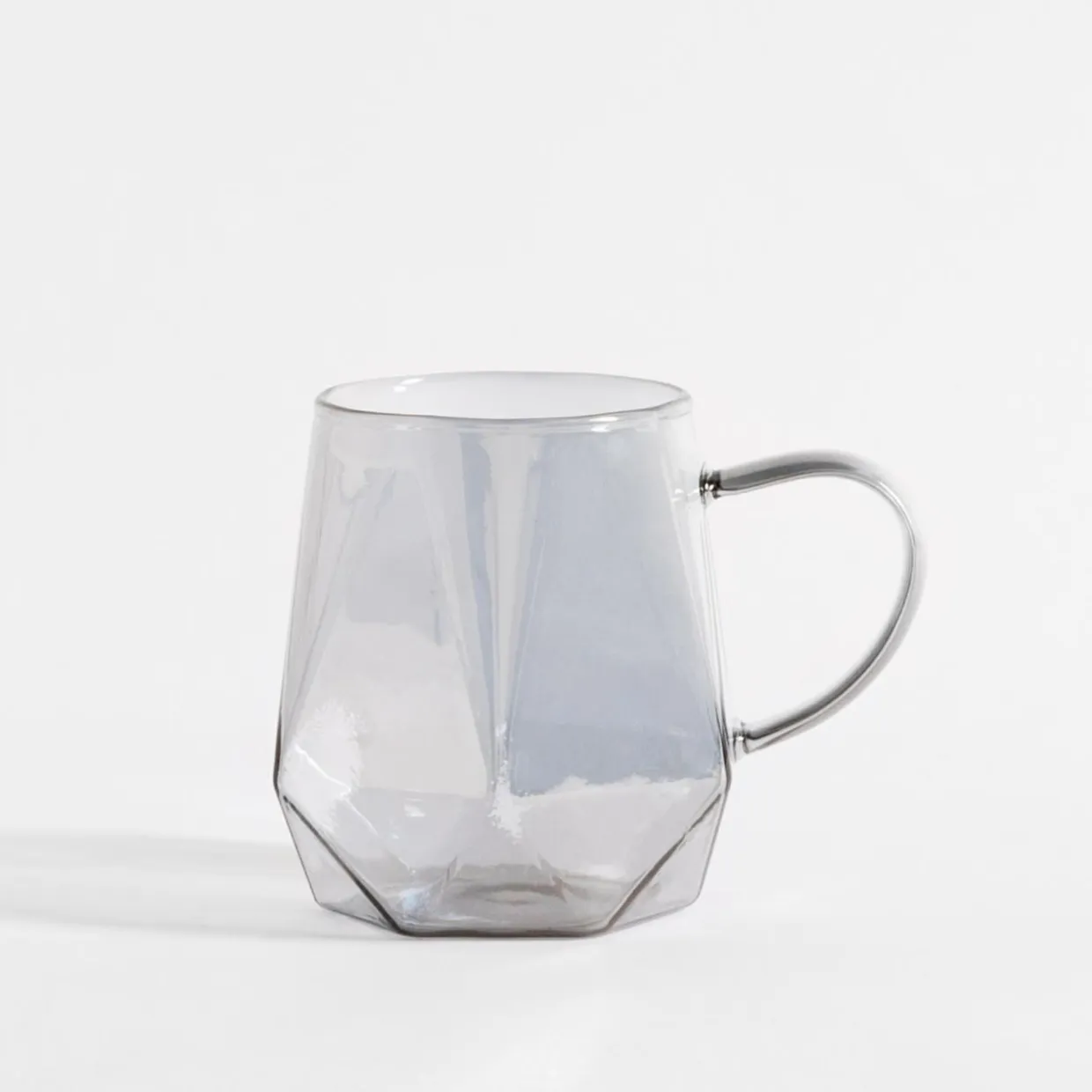 Kubek szklany szary 260 ml