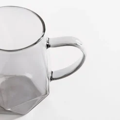 Kubek szklany szary 260 ml
