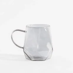 Kubek szklany szary 260 ml