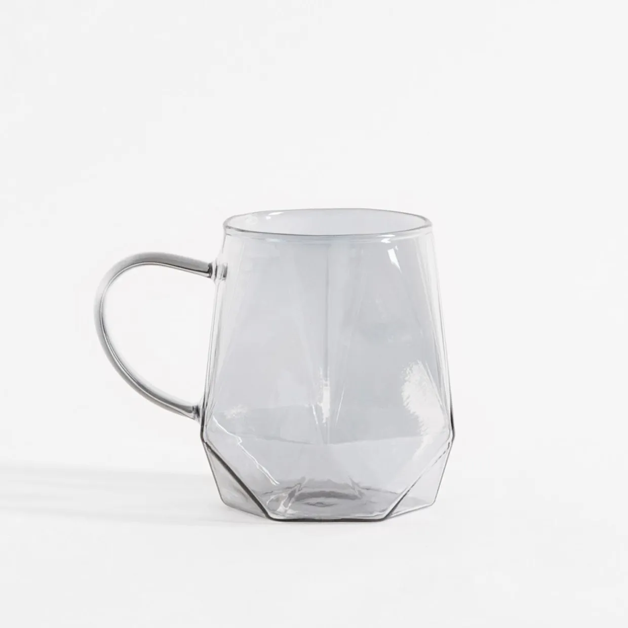 Kubek szklany szary 260 ml