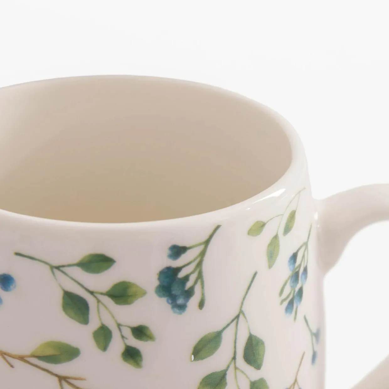 Kubek z porcelany w polne kwiaty 540 ml