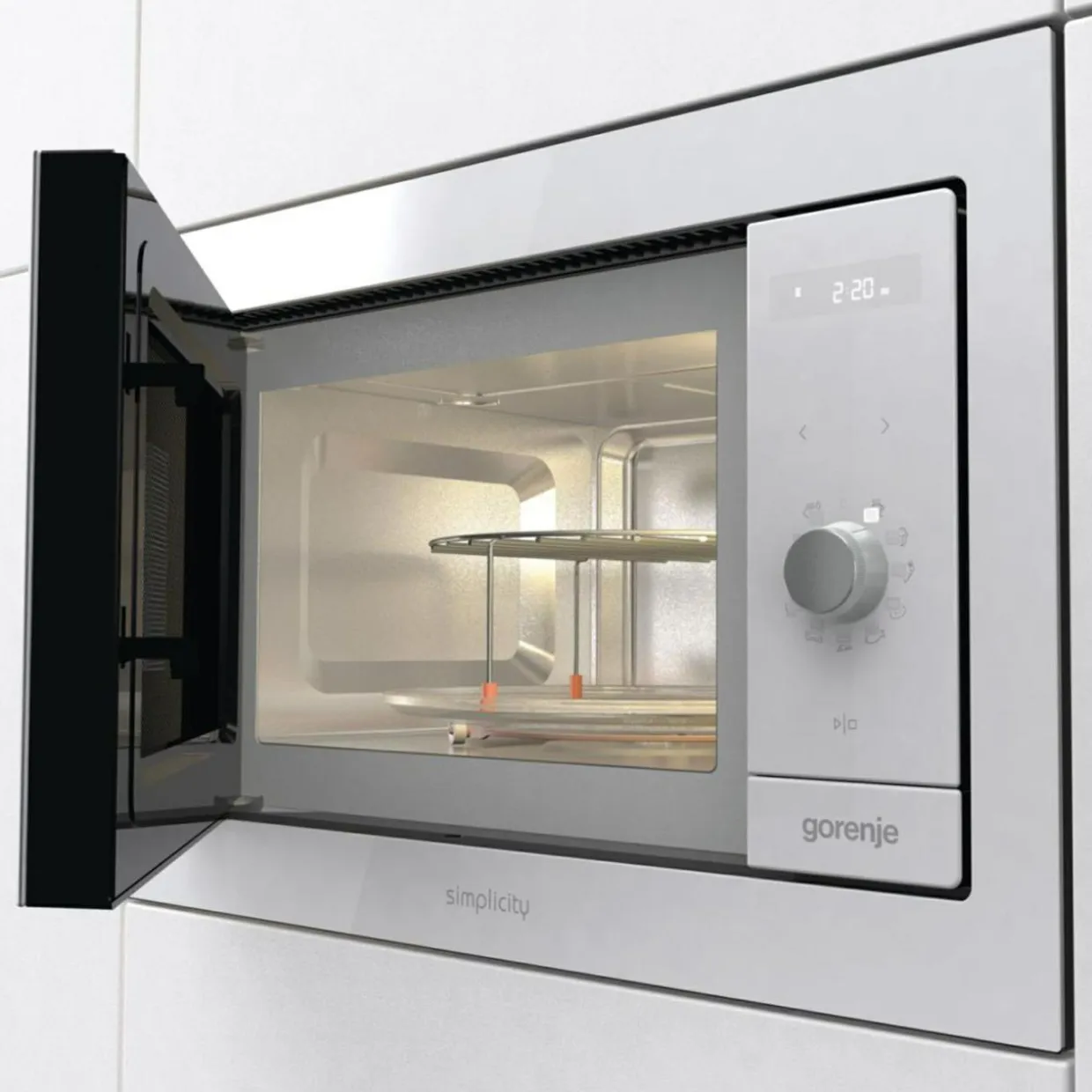 Kuchenka mikrofalowa GORENJE BM235G1SYW biała
