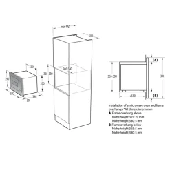 Kuchenka mikrofalowa GORENJE BM235G1SYW biała