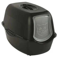 Kuweta dla kota zamykana czarna ECO BAILEY 56 cm